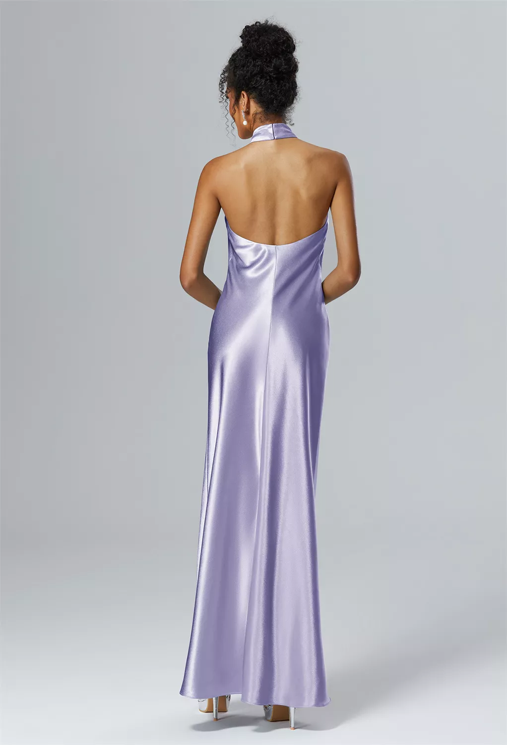 AW Mugwort Purple Haze  Long Bridesmaid Dresses